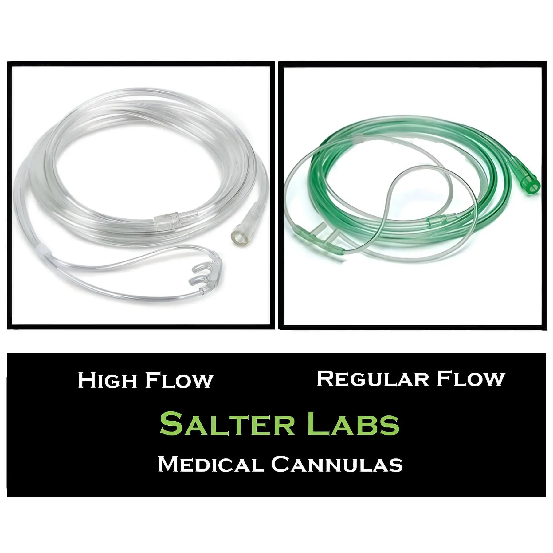 Salter Labs Nasal Cannulas - Regular High Flow and Pediatric