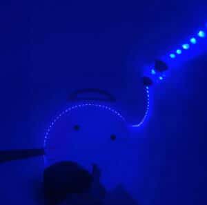 summit to sea hyperbaric chambers lit up