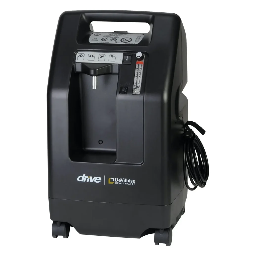 Drive DeVilbiss Oxygen Concentrator - 5 LPM (Liters per Minute)