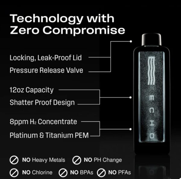 ECHO Flask Hydrogen Water Bottle - Image 5